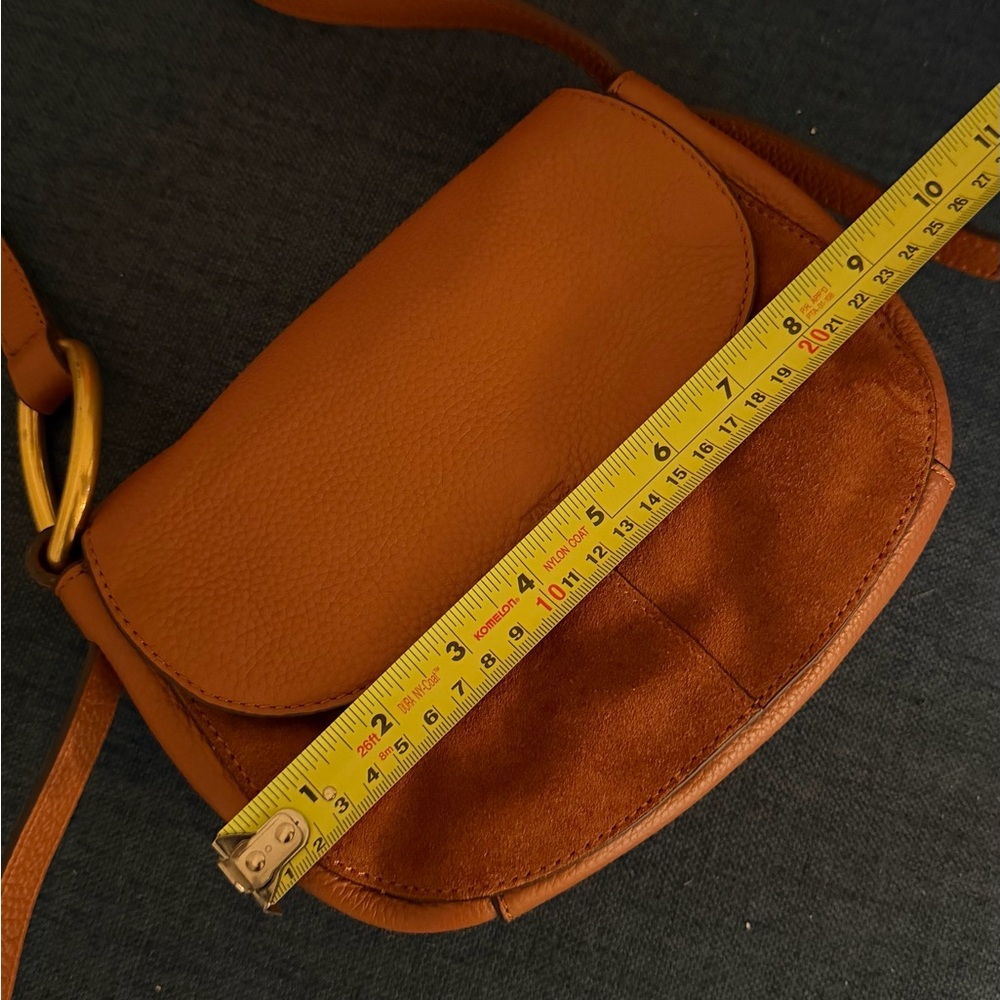 Vince Camuto Brown Leather Crossbody Bag - Picture 9 of 11